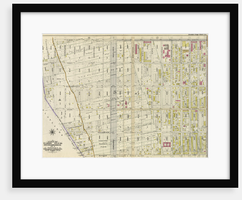 Bounded by Albany Avenue, Atlantic Avenue, Buffalo Avenue and East New York Avenue, New York by Anonymous