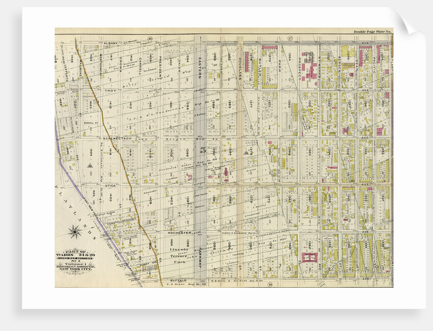 Bounded by Albany Avenue, Atlantic Avenue, Buffalo Avenue and East New York Avenue, New York by Anonymous