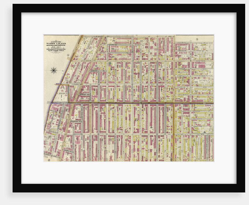 Bounded by Grand Avenue, Willoughby Avenue, Marcy Avenue, Fulton Street, New York Avenue and Atlantic Avenue, New York by Anonymous