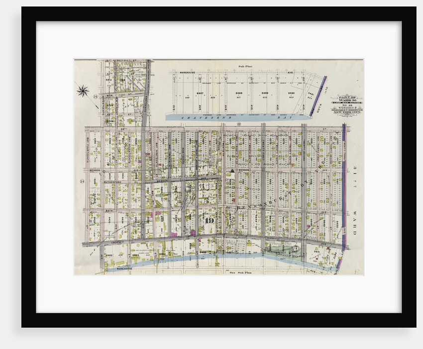Bounded by 81st Street, Eighteenth Avenue, 86th Street, Twenty-Third Avenue, Warehouse Avenue, Seventeenth Avenue, Cropsey Avenue, Bay-Fourteenth Street, 86th Street and Seventeenth Avenue, New York by Anonymous