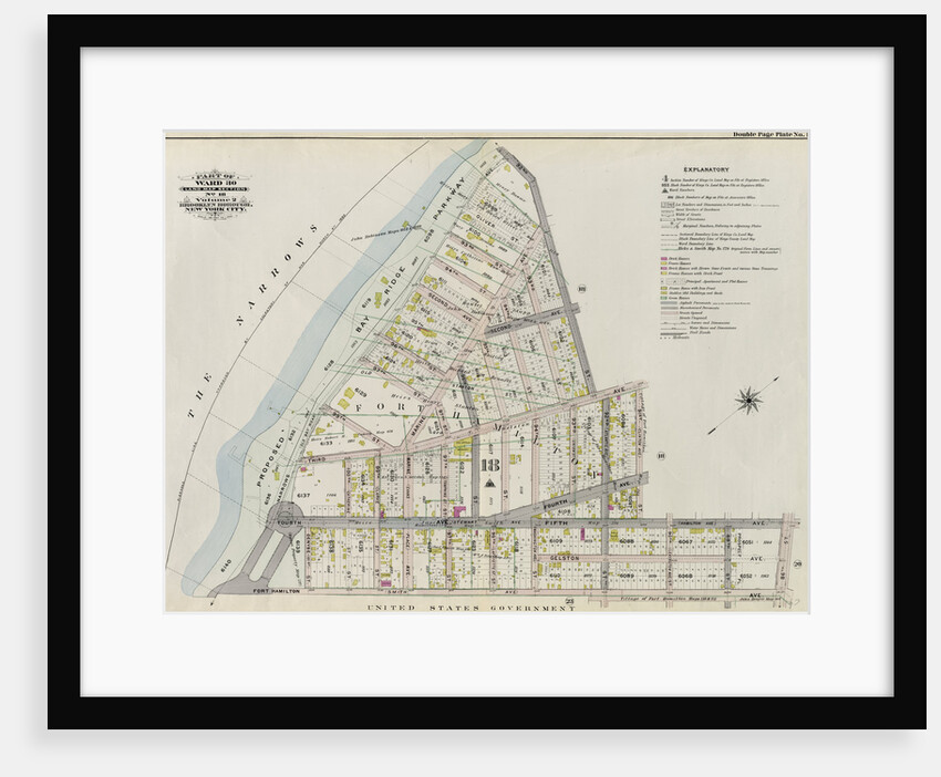 Bounded by 92nd Street, Third Avenue, 91st Street, Fifth Avenue, 86th Street, Fort Hamilton Avenue Smith Avenue and Proposed Bay Ridge Parkway Narrows Avenue, New York by Anonymous
