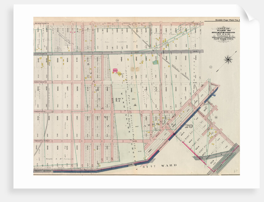 Bounded by Seventeenth Avenue, 48th Street, Nineteenth Avenue, Washington Avenue, Gravesend Avenue, Elmwood Street, East 2nd Street, Avenue I, Ocean Parkway, Avenue J, Gravesend Avenue, Twenty Second Avenue and 65th Street, New York by Anonymous