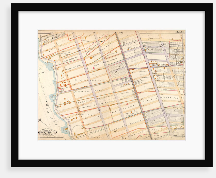 Bounded by Mackay Place, Narrows Avenue, 71st Street, First Avenue, 72nd Street, Second Avenue, 73rd Street, Third Avenue, 74th Street, Fourth Avenue, 75th Street, Stewart Avenue, 89th Street, Third Avenue, 87th Street, First Avenue, 86th Street, New York by Anonymous