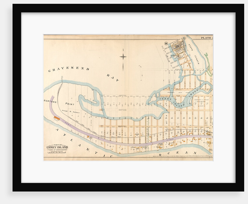 Bounded by Bay 46th Street, Harway Avenue, Avenue Z, Stillwell Avenue and Atlantic Ocean Surf Avenue, New York by Anonymous
