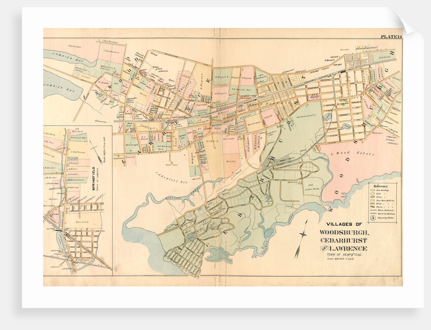 Villages of Woodsburgh, Cedarhurst and Lawrence, Town of Hempstead, New York by Anonymous
