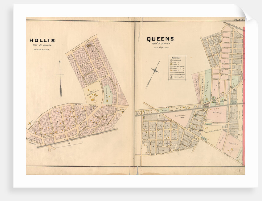 Hollis, Town of Jamaica. - Queens, Town of Jamaica, New York by Anonymous