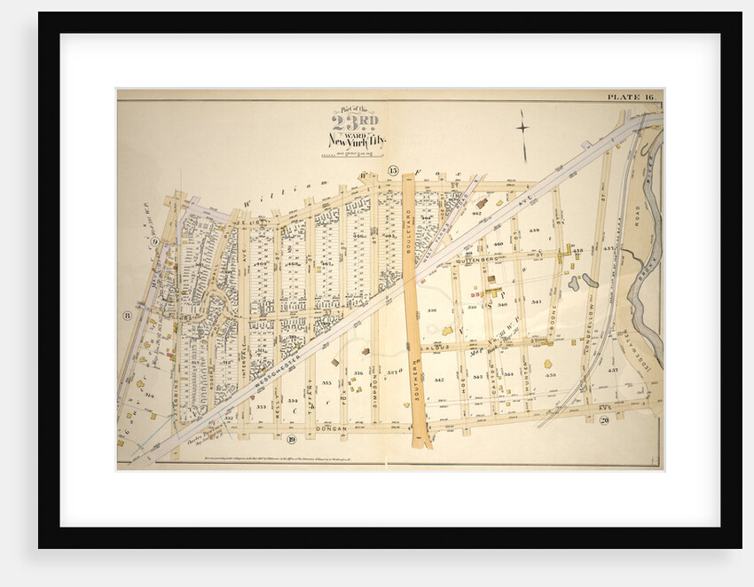 Bounded by E. 167th St., Westchester Ave., Longfellow St., Dongan Ave., Stebbins Ave. and Prospect Ave., New York by Anonymous