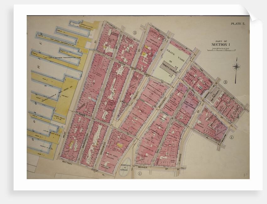 Bounded by Carlisle Street, Greenwich Street, Thames Street, Broadway, Pine Street by Anonymous