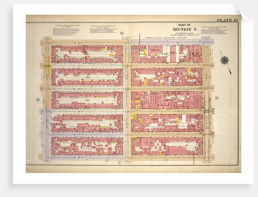 Bounded by W. 31st Street, Seventh Avenue, W. 26th Street and Ninth Avenue, New York by Anonymous