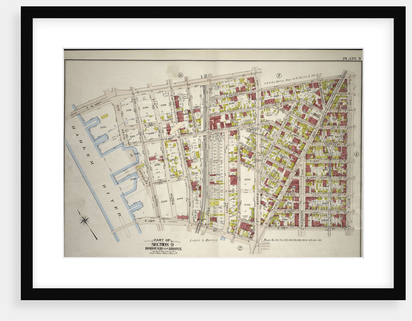 Borough of the Bronx. Bounded by E. 149th Street, Morris Avenue, E. 148th Street, Willis Avenue, E. 139th Street, Third Avenue, E. 138th Street, Exterior Street and River Avenue, New York by Anonymous
