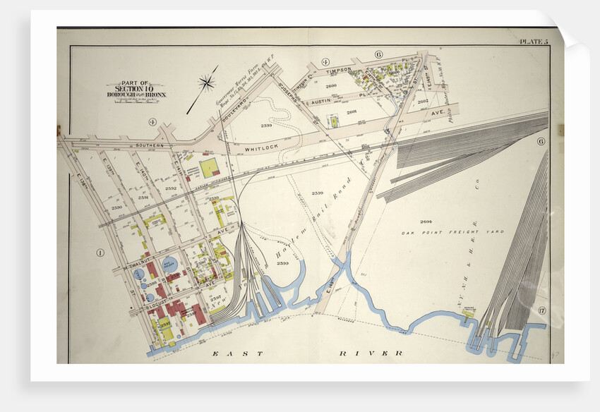 Borough of the Bronx. Bounded by Southern Boulevard, St. Josephs Street, Timpson Place, E. 149th Street, Whitlock Avenue, E. 141st Street, Locust Avenue and E. 138th Street, New York by Anonymous