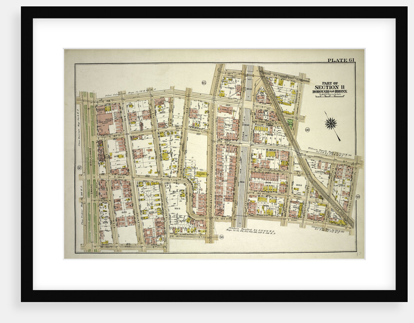 Borough of the Bronx. Bounded by E. 188th Street, Webster Avenue, E. 189th Street, Washington Avenue, E. 187th Street, Lorillard Place, E. 184th Street, Webster Avenue, E. 183rd Street and Grand Boulevard, New York by Anonymous