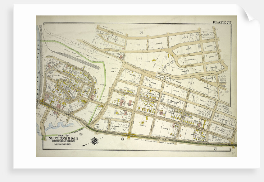 Borough of the Bronx. Bounded by Netherland Avenue, W. 235th Street, Spuyten Duyvil Road, W. 236th Street and Broadway, New York by Anonymous