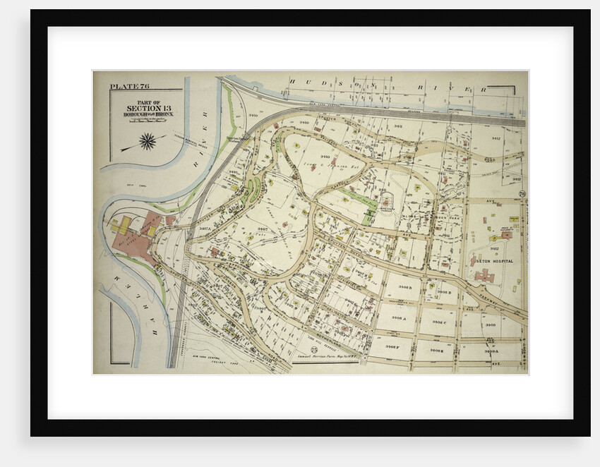 Borough of the Bronx. Bounded by Spuyten Duyvil Road, W. 235th Street, Netherland Avenue, Kappock Street, W. Johnson Road and Broadway, New York by Anonymous