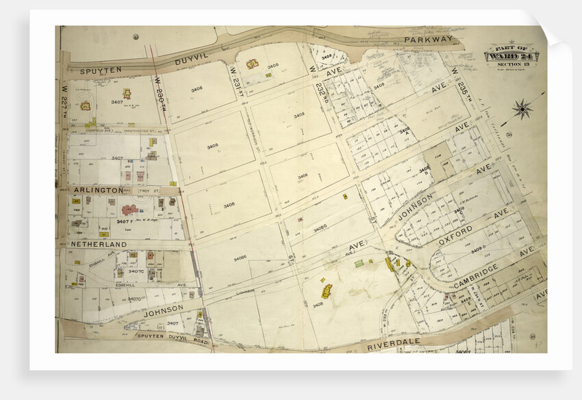 Atlas of the borough of the Bronx, city of New York, by and under the supervision of Hugo Ullitz by Anonymous