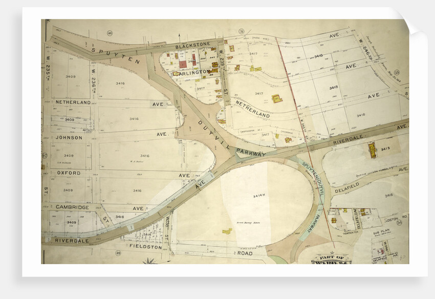 Atlas of the borough of the Bronx, city of New York, by and under the supervision of Hugo Ullitz by Anonymous