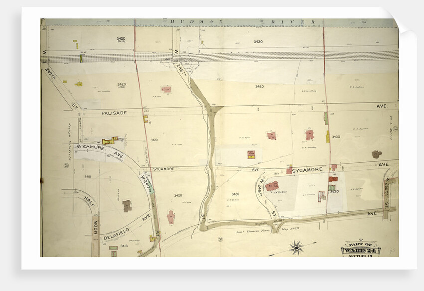 Atlas of the borough of the Bronx, city of New York, by and under the supervision of Hugo Ullitz by Anonymous