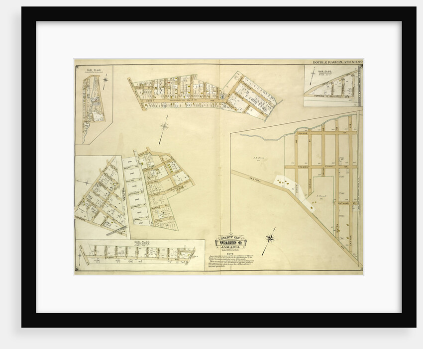 Map bounded by Merrick Road, Cumberland St., Carmen PL., Highview PL., Highview Ave., South St; Including Merrick Plank Road, Hobson St., Dewey Ave., Samuel St., New York by Anonymous