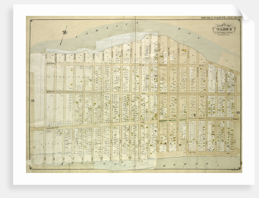 Map bounded by Park Ave., Southampton Ave., Ostend Ave., Dover Ave., Brighton Ave., Essex Ave., Norfolk Ave., Oxford Ave., Henley Ave., Suffolk Ave., Dennison Ave., Montau., New York by Anonymous