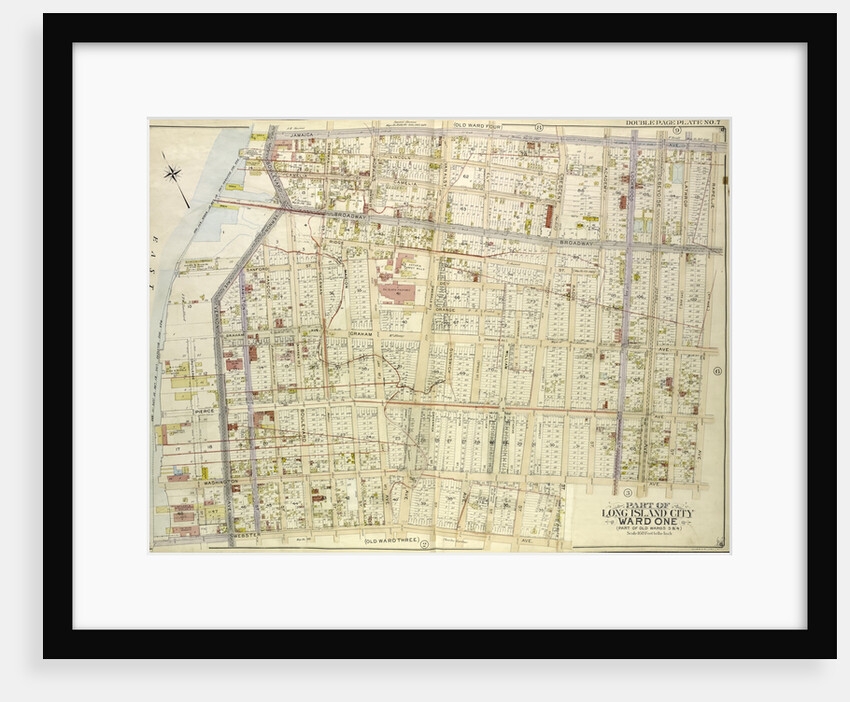 Map bounded by Jamaica Ave., Rapelje Ave. 4th Ave; Including Washington Ave., Webster Ave., East Channel, New York by Anonymous