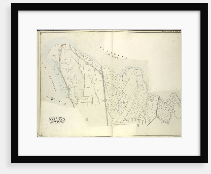 Map bounded by Flushing Bay, Flushing Creek, Mill Creek, Corona Hempstead Plank Road, Longview St., Fairview St., Home St., Orchard St; Including Smith St., Plateau St., New York by Anonymous