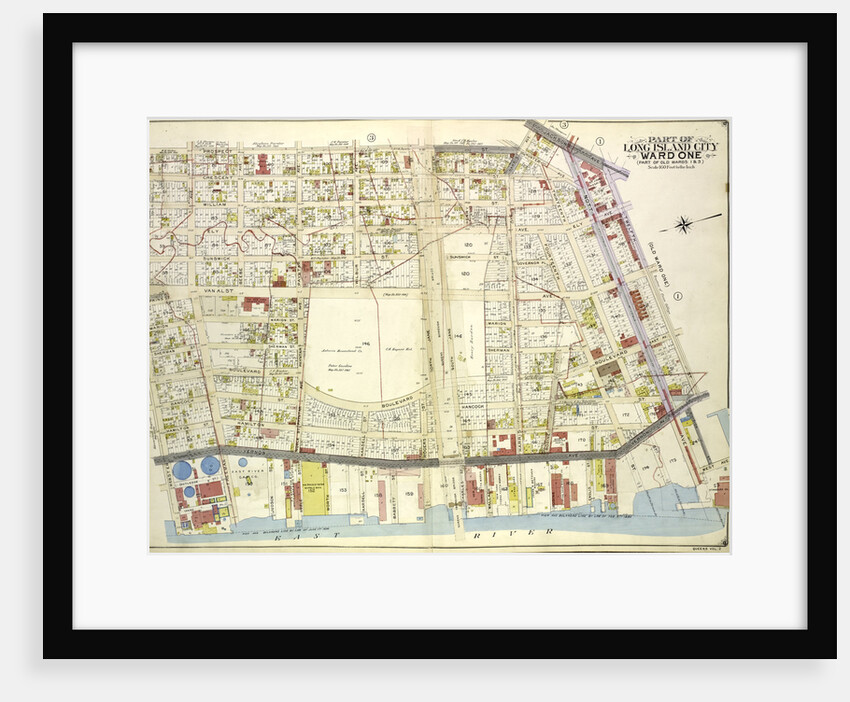 Map bounded by Webster Ave., Freeman Ave., Vernon Ave., Payntar Ave., Beebe Ave., Wilbur Ave., Harris Ave., Jackson Ave., Nott Ave., West Ave., New York by Anonymous