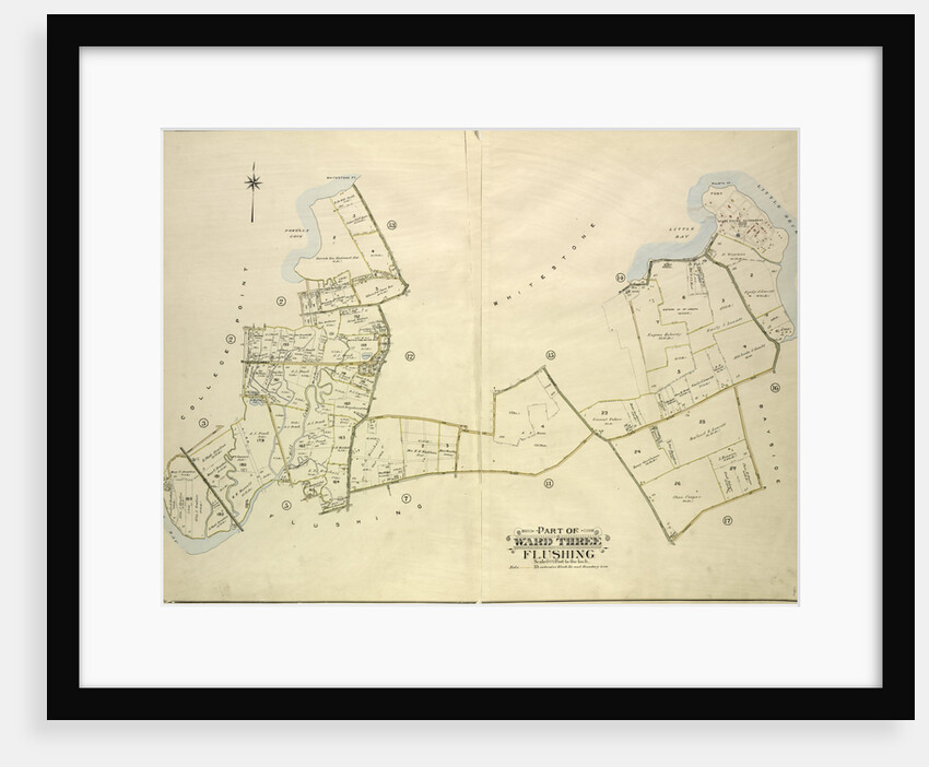 Map bounded by 11th Ave., 10th Ave., 7th Ave., 6th Ave., Linden Ave., 5th Ave., Simths Lane, 4th Ave., Lawrence Ave., 3rd Ave., Nostrand Lane, Old Flushing Rd., Whitestone, New York by Anonymous