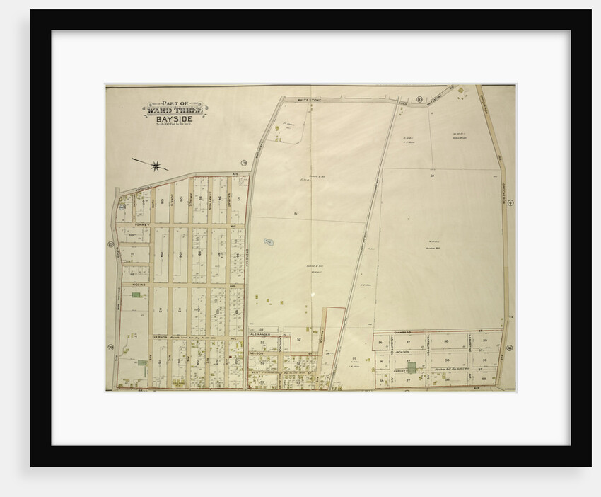 Map bounded by Titus Ave., Rocky Hill Road, Woodhull Ave., Bradford Ave., Torrey Ave., Higgins Ave., Hurd Ave., Jones Ave., Prince Ave., Stratton Ave., Mauriac Ave., Vernon, New York by Anonymous
