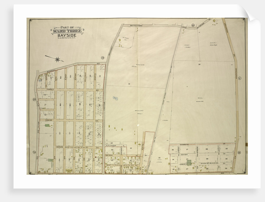 Map bounded by Titus Ave., Rocky Hill Road, Woodhull Ave., Bradford Ave., Torrey Ave., Higgins Ave., Hurd Ave., Jones Ave., Prince Ave., Stratton Ave., Mauriac Ave., Vernon, New York by Anonymous