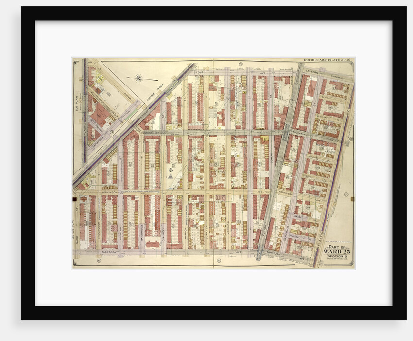 Map bounded by Broadway, New York by Anonymous