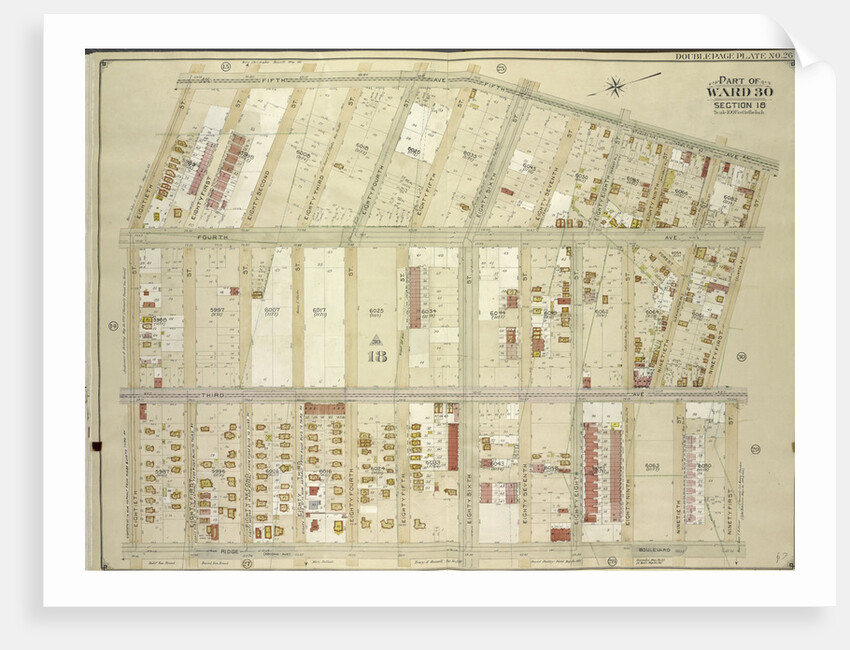 Map bounded by 5th Ave., 91st St; Including Ridge Blvd., 80th St., New York by Anonymous
