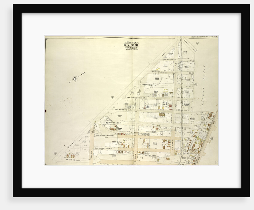 Map bounded by Stillwell Ave; Including Harway Ave., 26th Ave., New York by Anonymous