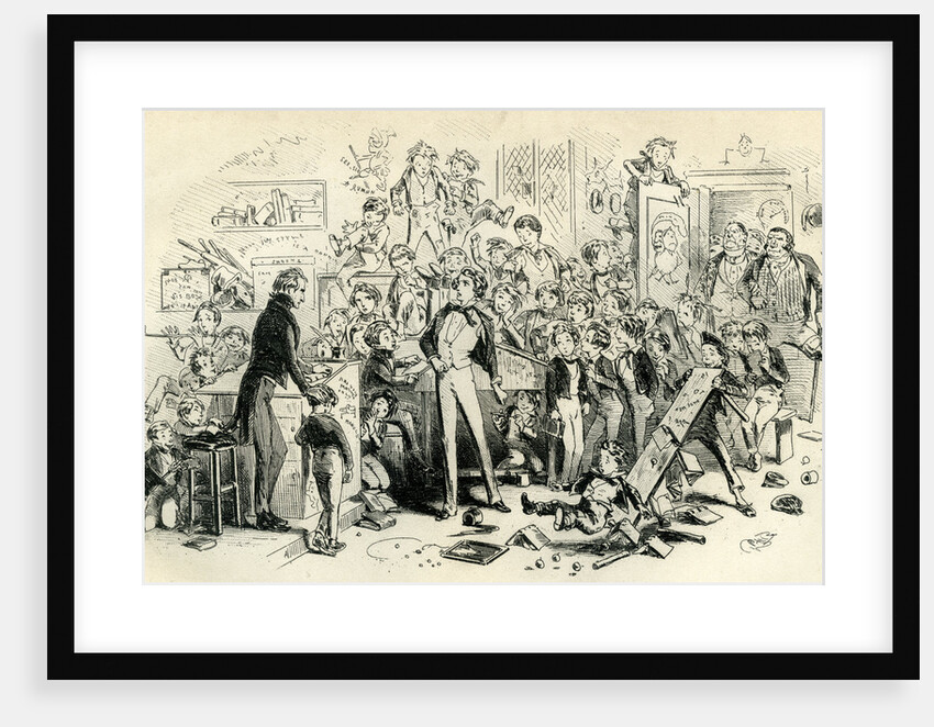David Copperfield 'Steerforth and Mr. Mell' by Anonymous