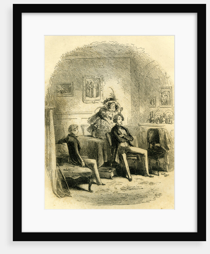 David Copperfield 'I Make the Acquaintance of Miss Moucher' by Anonymous