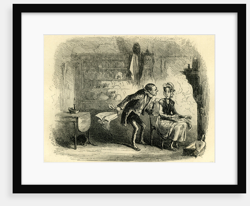 Little Dorrit Mr. And Mrs. Flintwinch by Anonymous