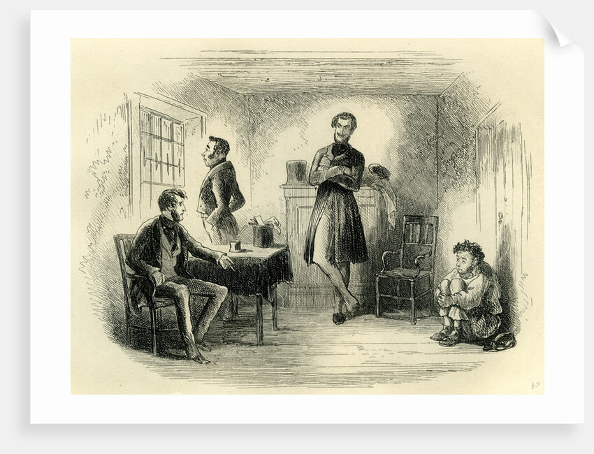 Little Dorrit in the Old Room by Anonymous
