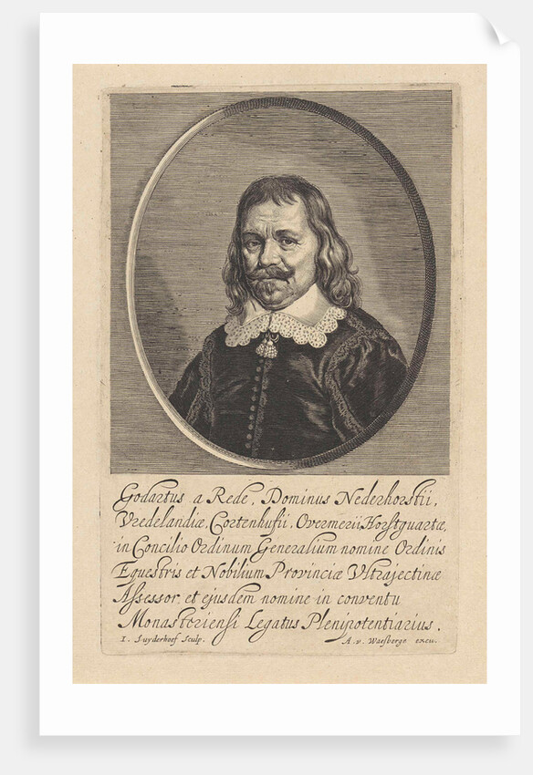 Portrait of Godard van Reede by Abraham van Waesberge I