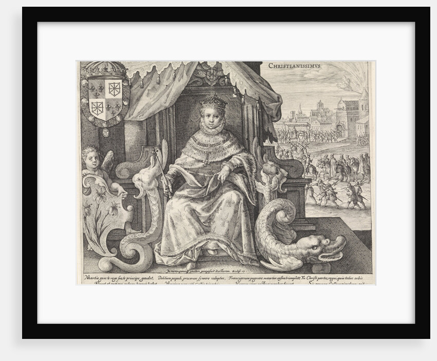 Medea gives Jason image of Ganymede with eagle by Georg Pencz