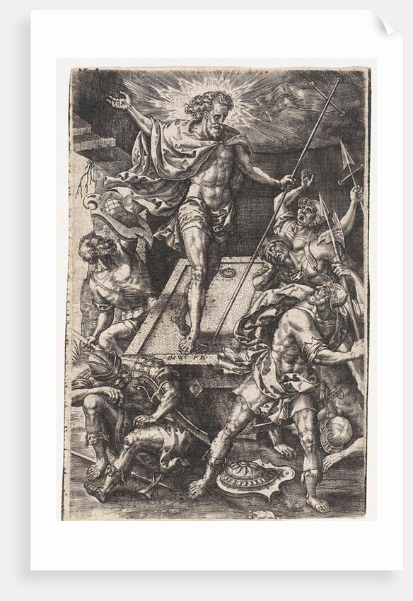Resurrection of Christ by Pieter van der Borcht I