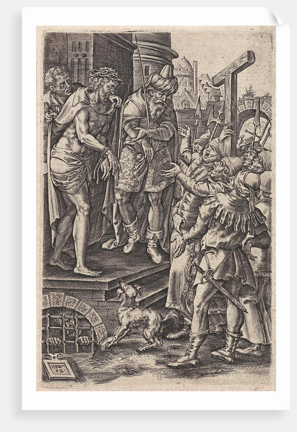 Christ Presented to the People by Johannes Wierix