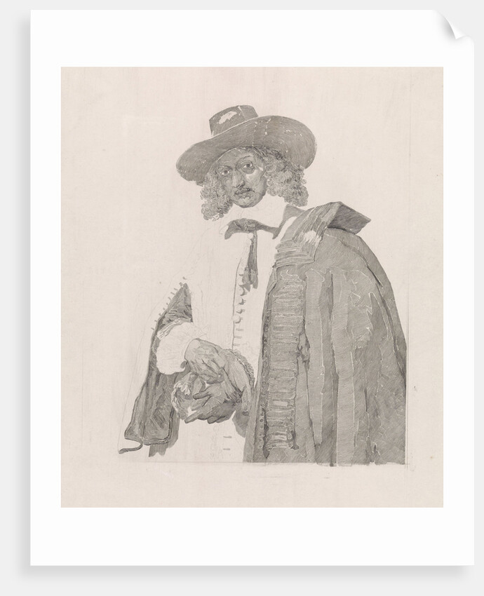 Portrait of Jan Six by Rembrandt Harmensz. van Rijn