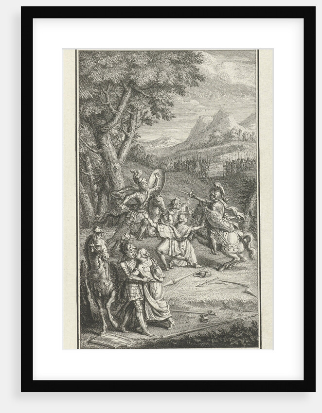 Knights in combat by Jacob Folkema