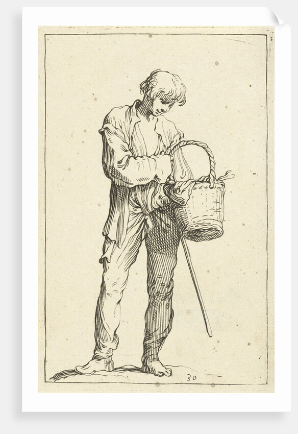 Young farmer by Abraham Bloemaert