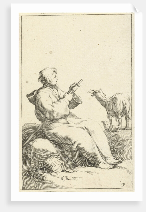 Incumbent goatherd by Abraham Bloemaert