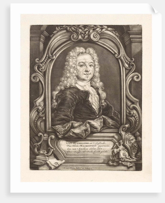 Portrait of Balthazar Huydecoper by Arnoud van Halen