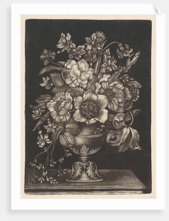 Vase with Flowers by Barent Velthuysen