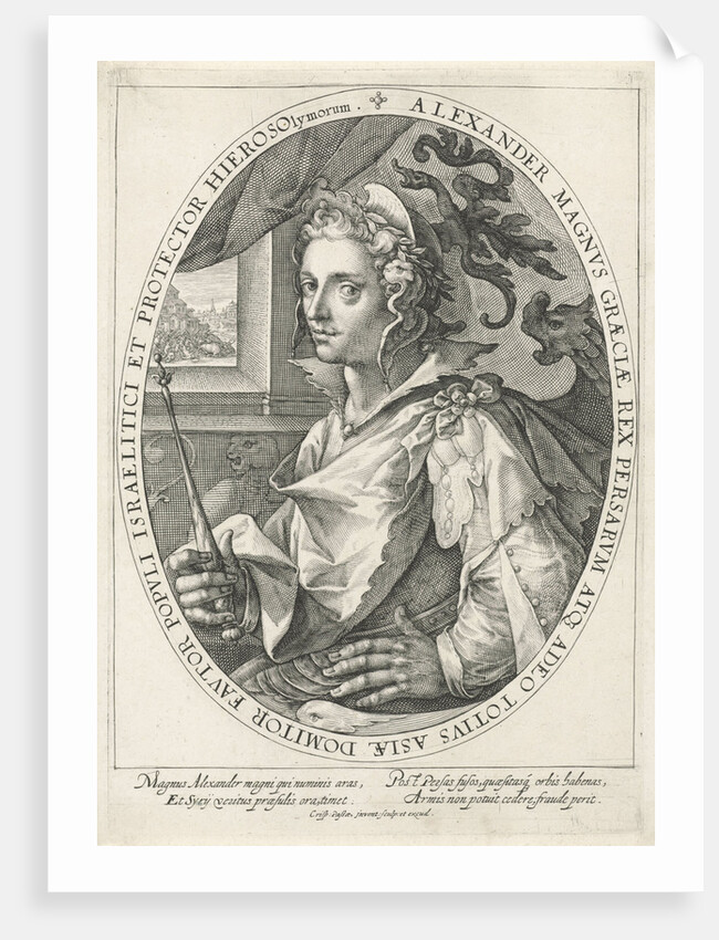 The hero Alexander the Great by Crispijn van de Passe I