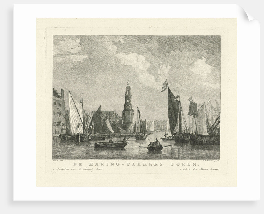 Haringpakkerstoren in Amsterdam by Basan