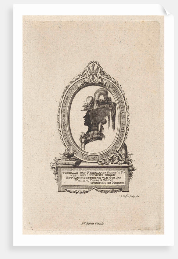 Portrait of Wilhelmina of Prussia by Willem Coertse