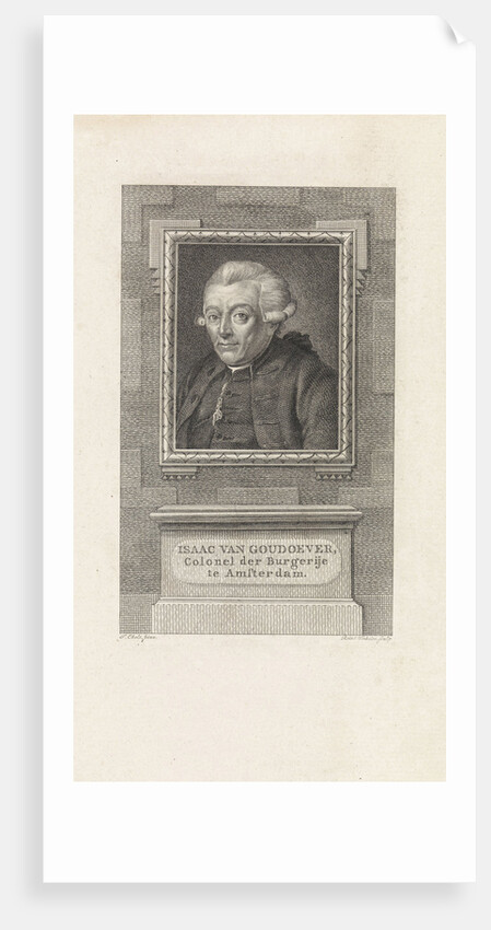 Portrait of Isaac van Goudoever by Jan Ekels II